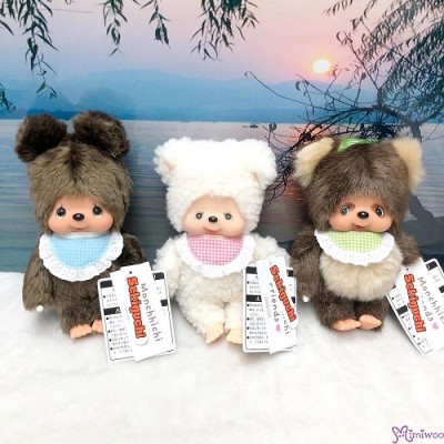 257997 Sekiguchi Monchhichi Friends S Size 20cm Plush Cham Sheep ~